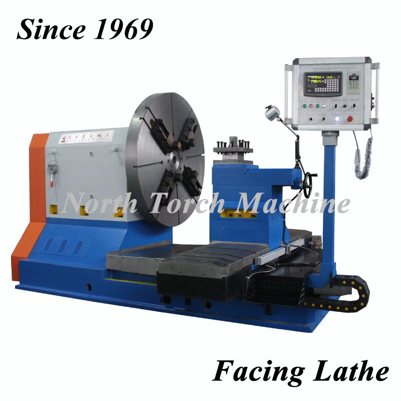 High Quality Facing CNC Lathe for Turning Tyre Mold, Flange, Shipyard Propeller, Electrode Praphite