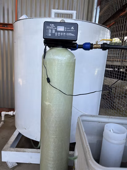 Équipement industriel de filtre à eau de machine de système d'adoucisseur de l'eau 6tph